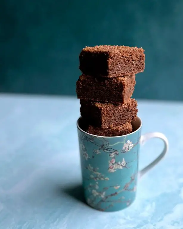 Gingerbread Latte Brownies