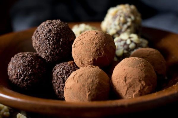 Glucose-Infused Chocolate Truffles