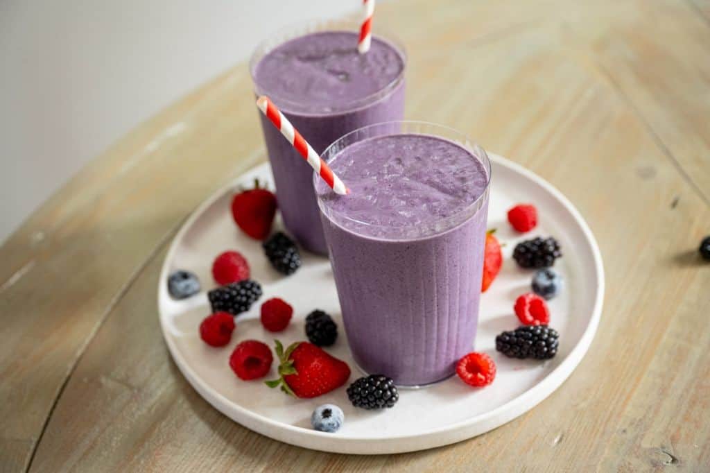 Glucose-Sweetened Berry Smoothie