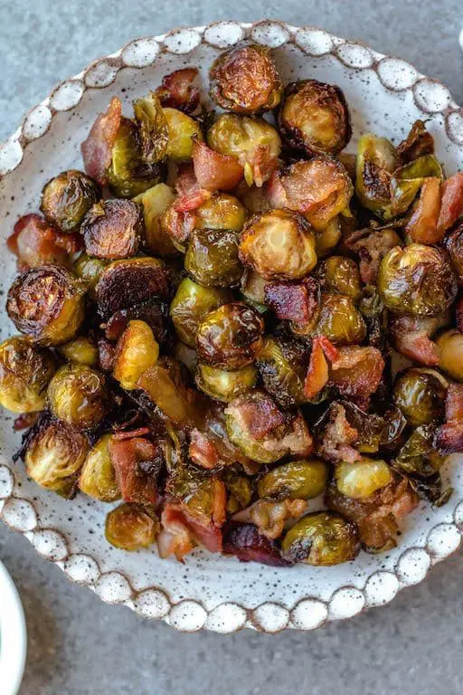 Gluten Free Brussels Sprouts with Bacon