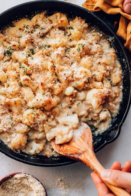 Gluten Free Cauliflower Gratin