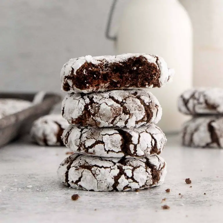 Gluten Free Chocolate Crinkle Cookies