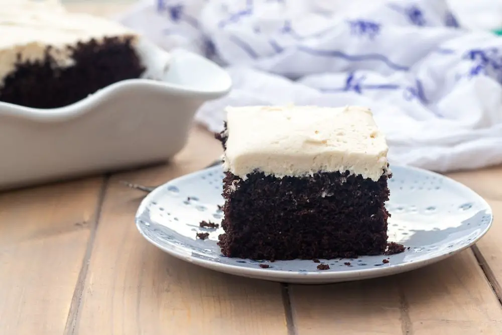 Gluten Free Chocolate Sheet Cake with Cream Cheese Frosting