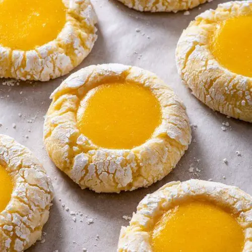 Gluten Free Lemon Drop Cookies