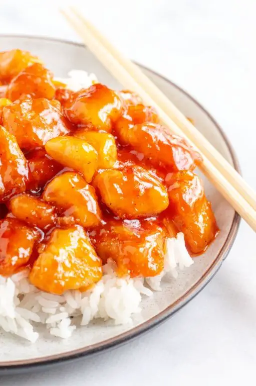 Gluten Free Sweet and Sour Chicken