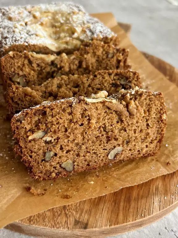 Gluten-Free Apple Walnut Bread