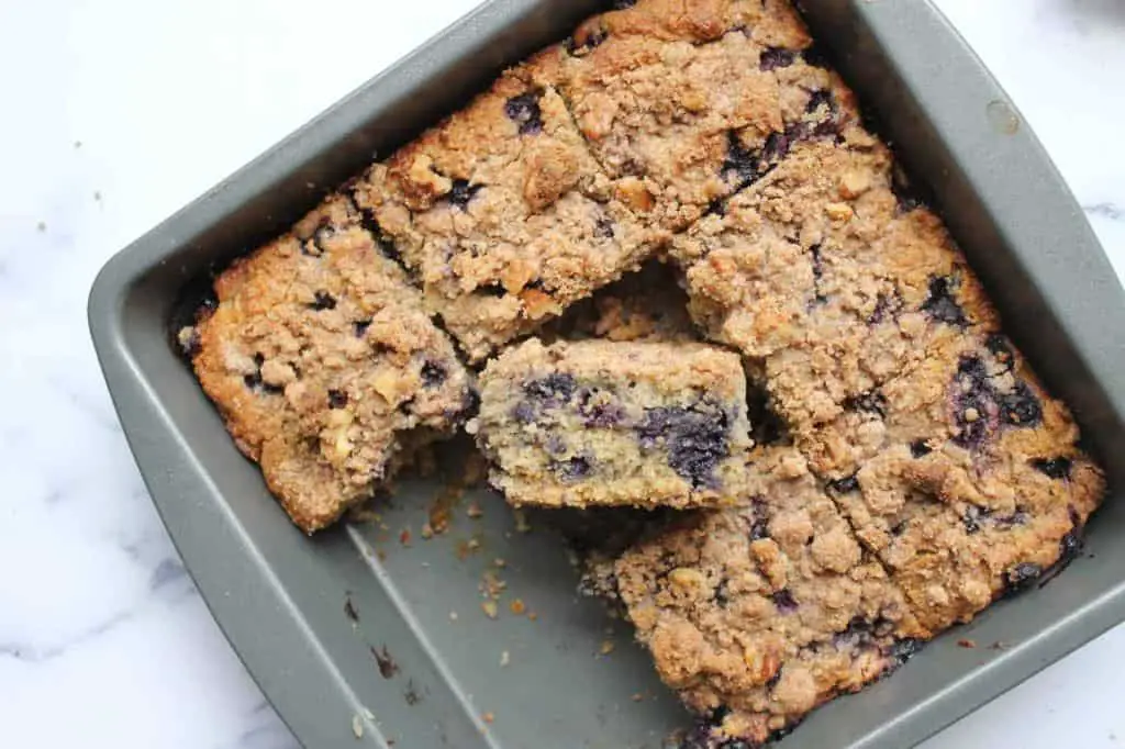 Gluten-Free Blueberry Buckle with Oat Topping