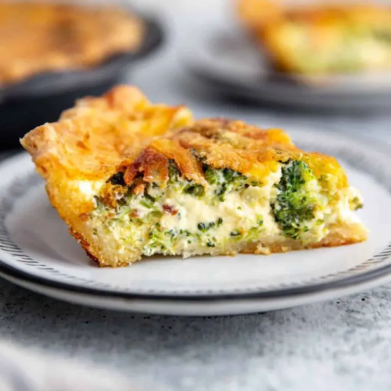 Gluten-Free Broccoli Quiche