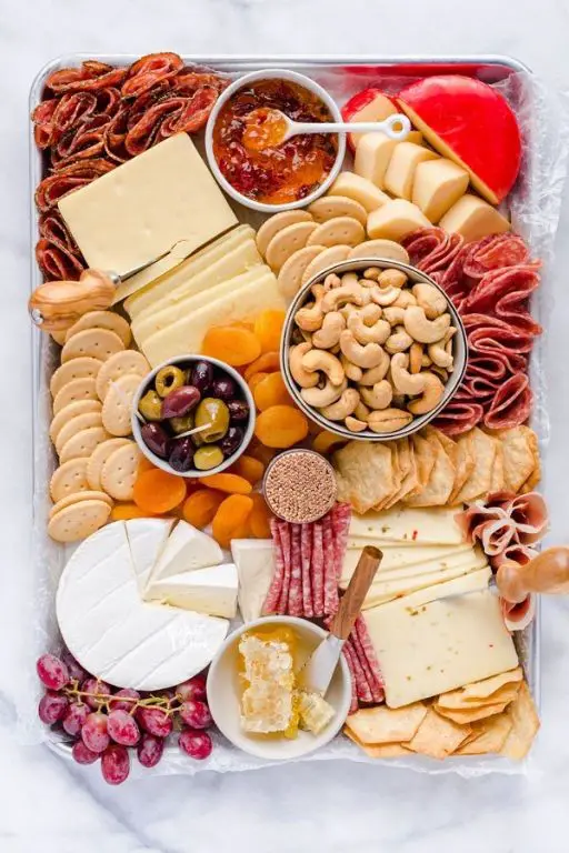 Gluten-Free Charcuterie Board with Crackers