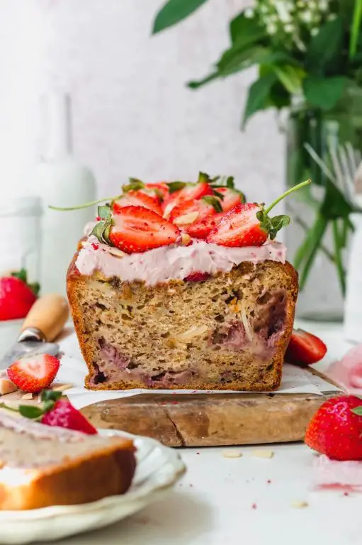 Gluten-Free Strawberry Almond Bread