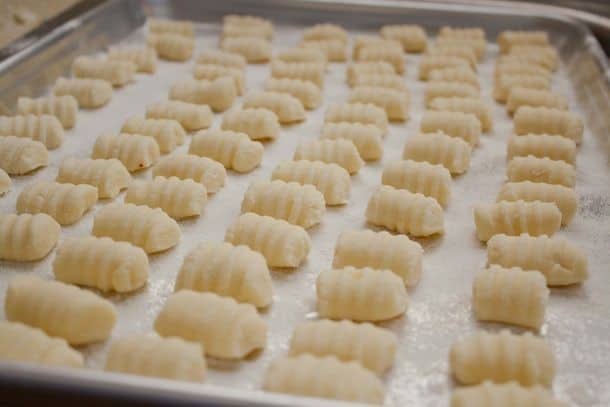 Gluten-free potato gnocchi