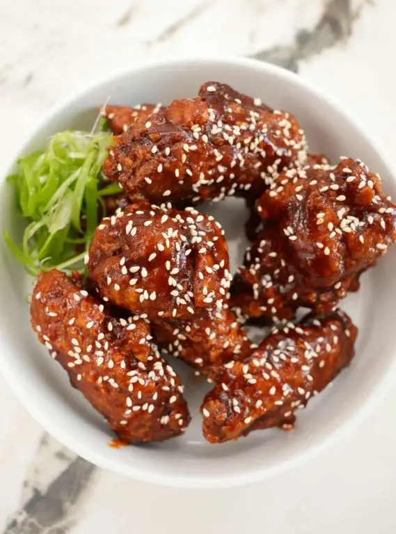 Gochujang Glazed Chicken Wings