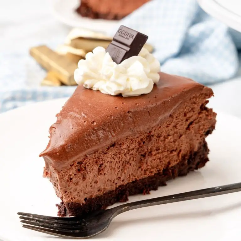 Godiva Chocolate Cheesecake