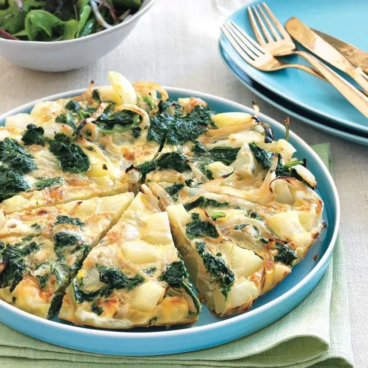 Gold Potato and Kale Frittata