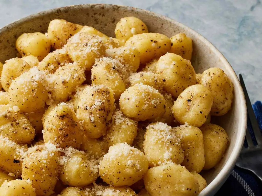 Golden Potato Gnocchi with Sage Butter
