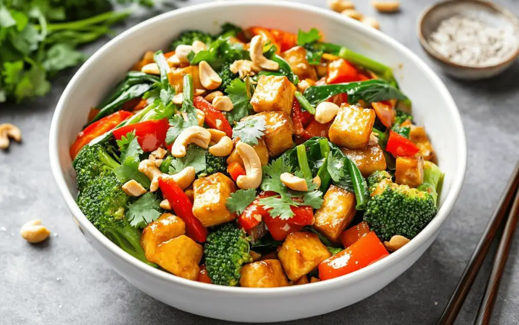 Golden Sunshine Veggie Stir-Fry