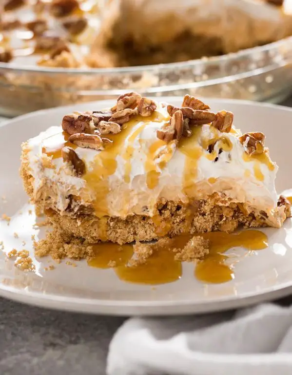 Graham Cracker Butterscotch Pie