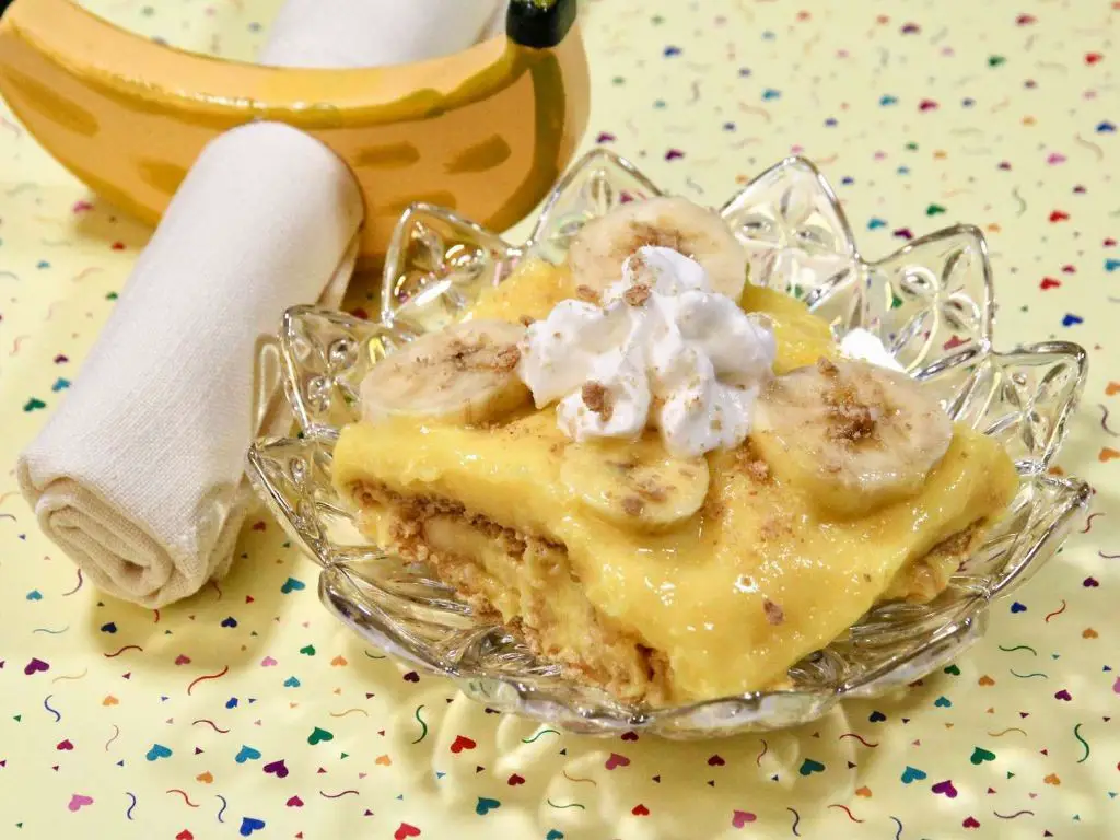Graham Cracker Crumb Banana Pudding