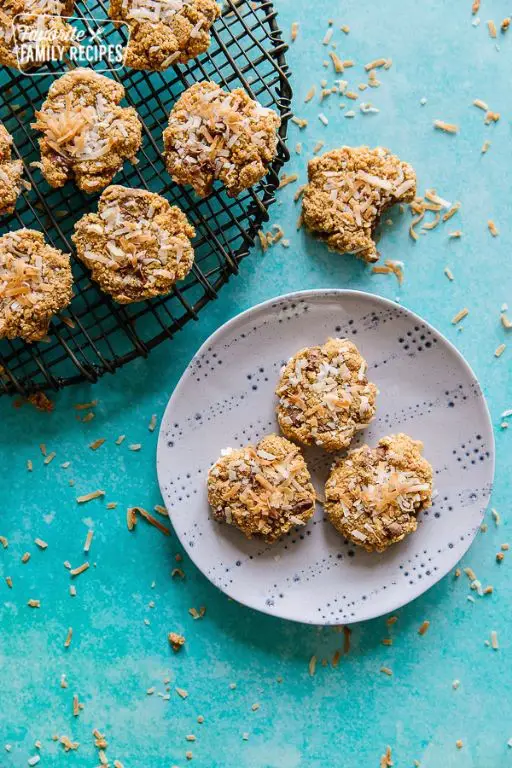 Graham Cracker Crumb Coconut Macaroons