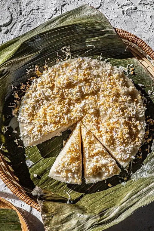 Graham Cracker Rice Puto with Honey Drizzle
