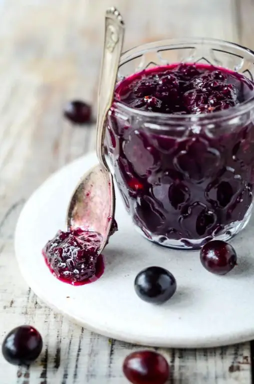 Grape Sure-Jell Jam with Rosemary