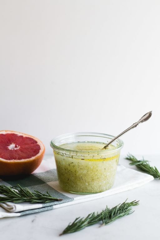 Grapefruit Rosemary Dressing