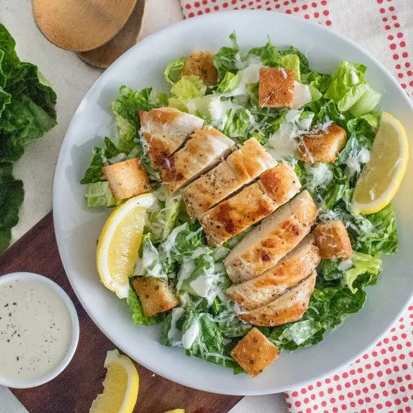Greek Yogurt Chicken Caesar Salad