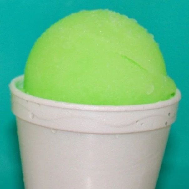 Green Apple Ginger Italian Ice