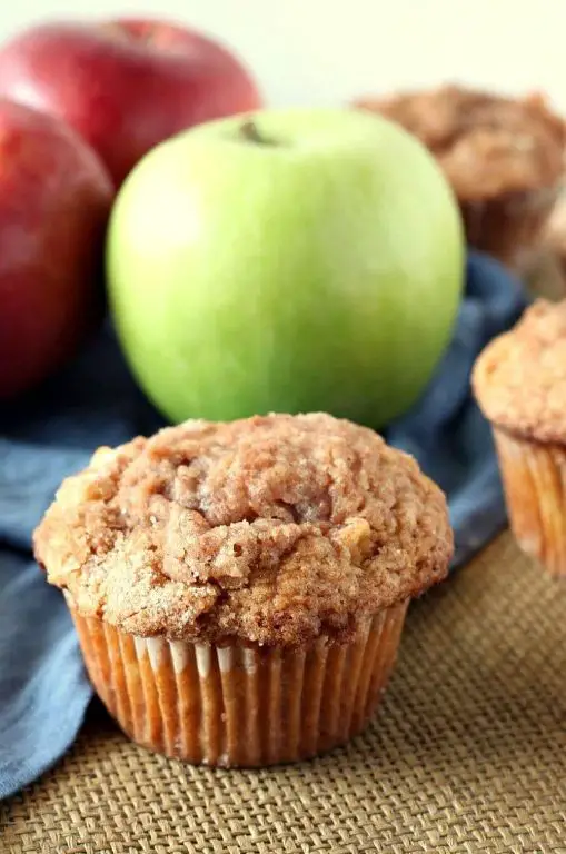 Green Apple and Cinnamon Muffins