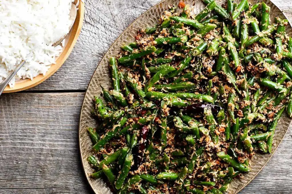 Green Bean and Coconut Stir Fry