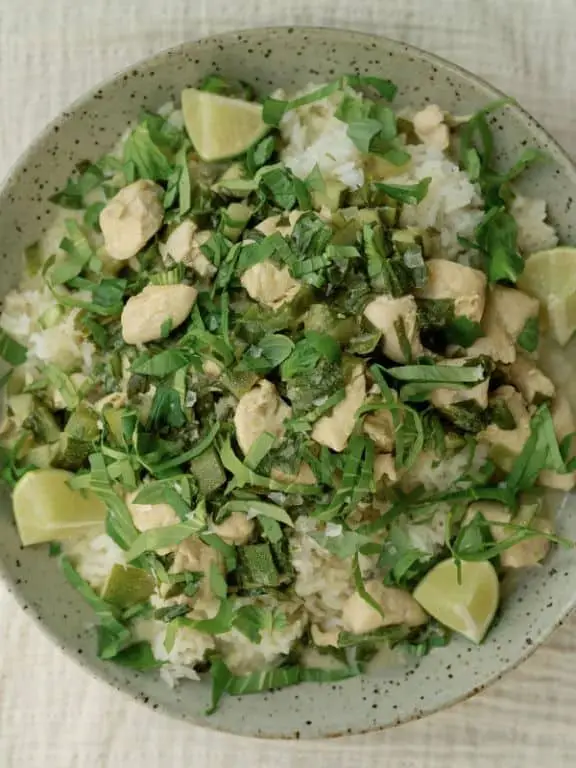 Green Fig and Coconut Milk Curry