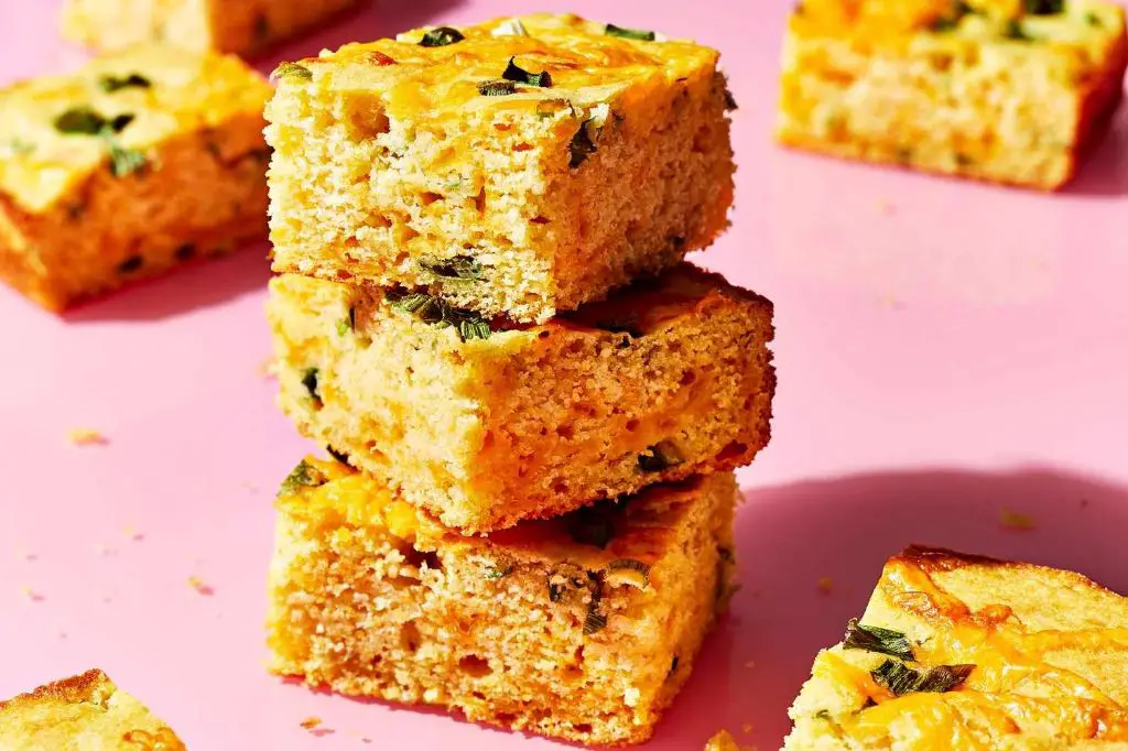 Green Onion and Cheddar Cornbread