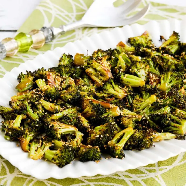 Green Onion and Sesame Roasted Broccoli