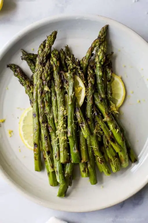 Grilled Asparagus with Lemon Zest