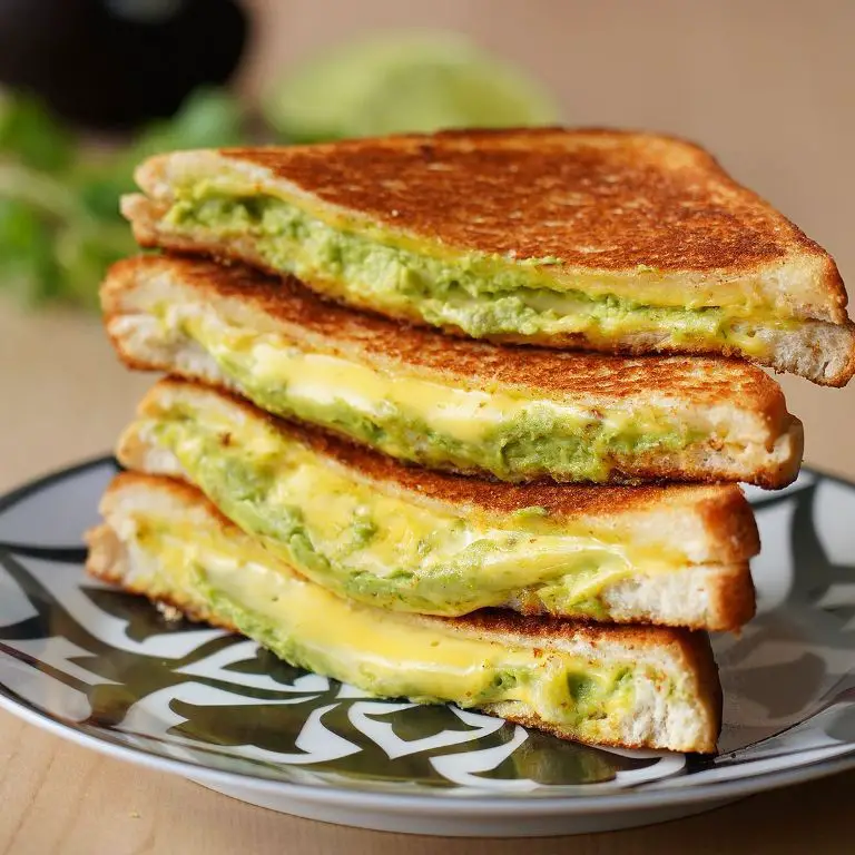 Grilled Avocado and Cheese Sandwich