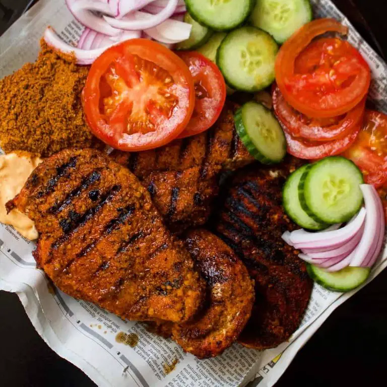 Grilled Chicken with Suya Spice