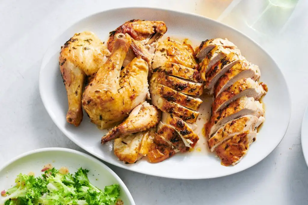 Grilled Chicken with Tarragon Butter