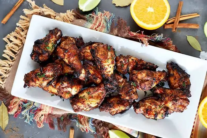 Grilled Jerk Chicken Wings