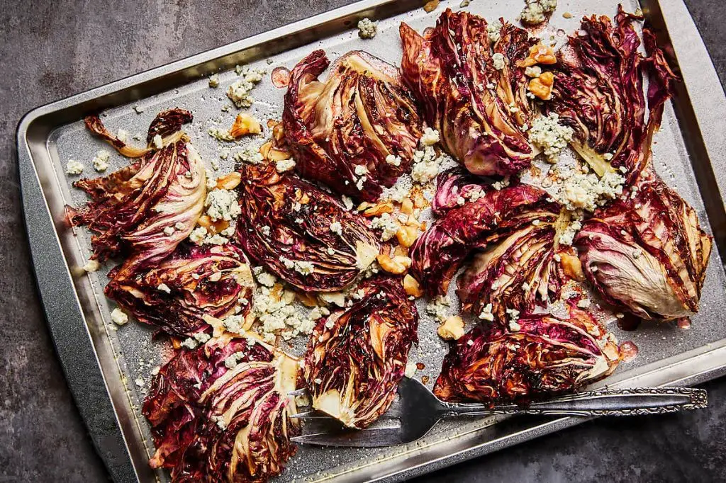 Grilled Radicchio with Balsamic Glaze