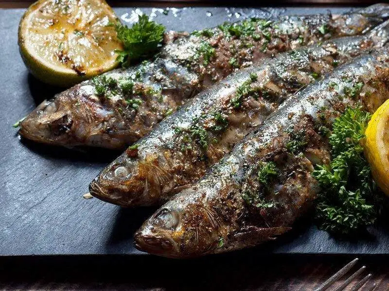 Grilled Sardines with Lemon and Herbs