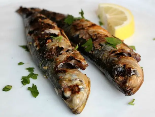 Grilled Sardines with Lemon and Herbs