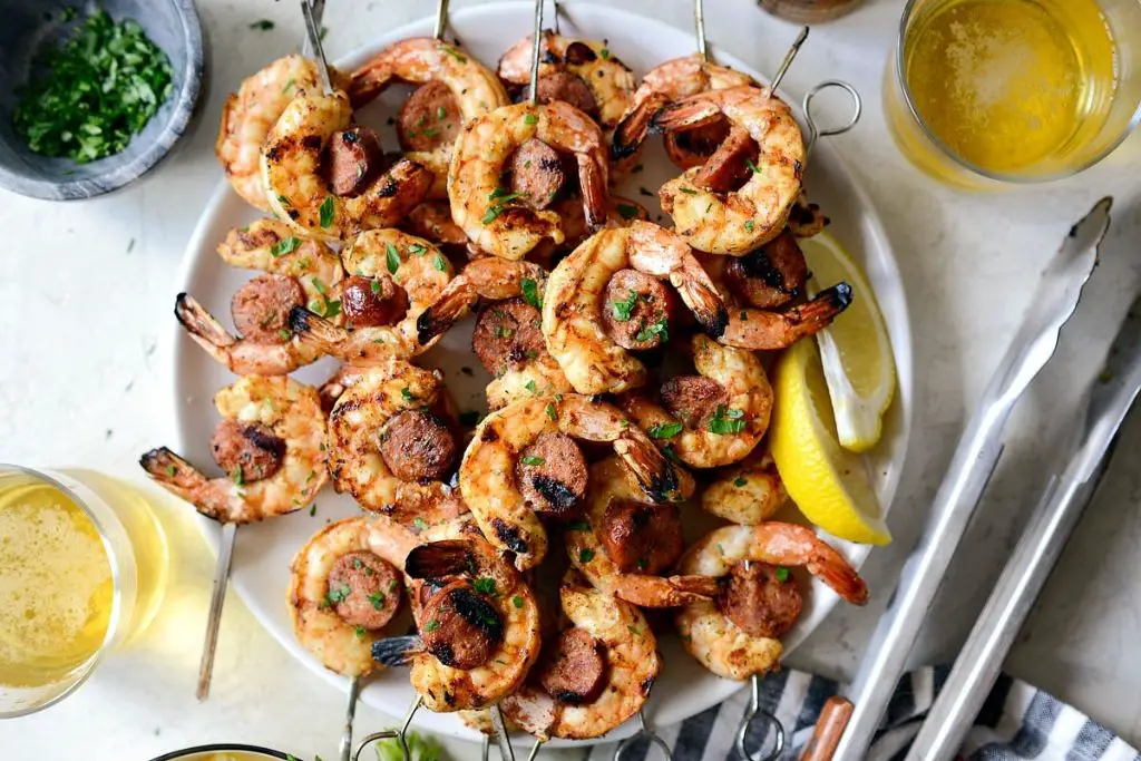 Grilled Shrimp Papadeaux Skewers