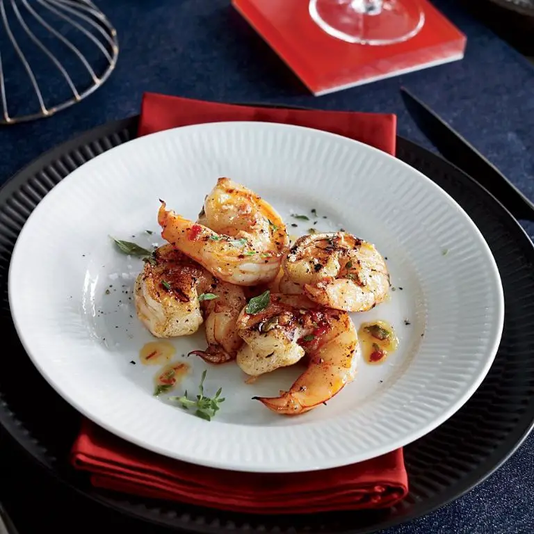 Grilled Shrimp Sambal