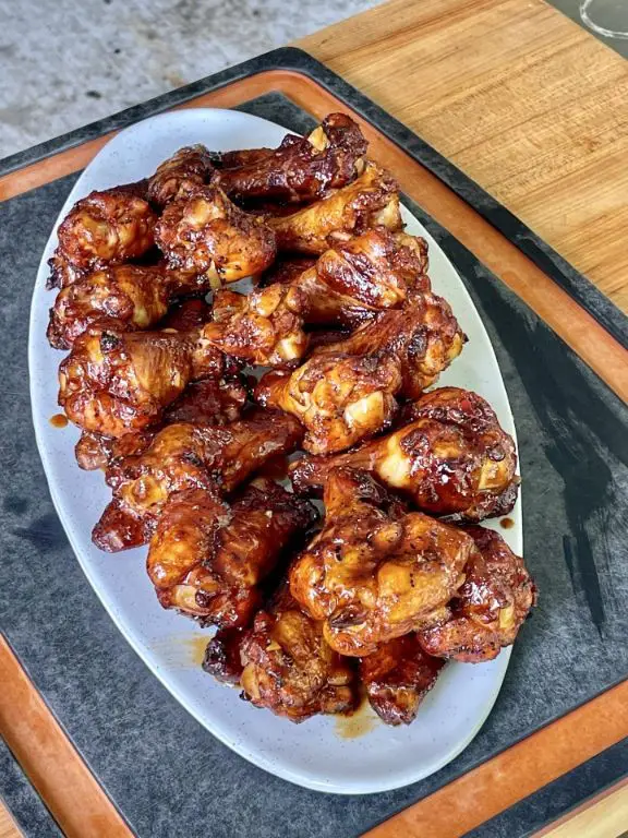 Grilled Teriyaki Chicken Wings