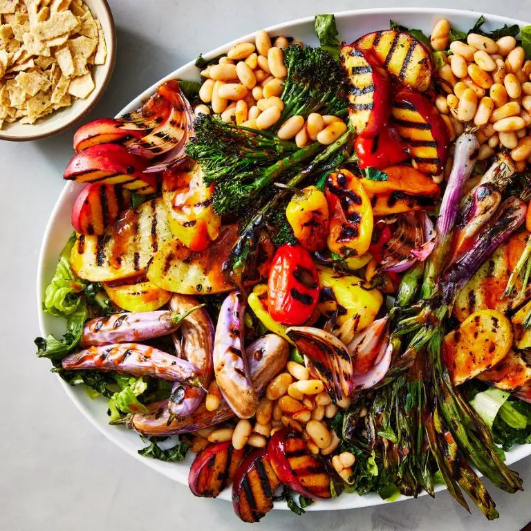 Grilled Vegetable BBQ Salad