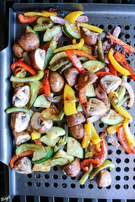Grilled Vegetable Fajitas with Herbed Seasoning