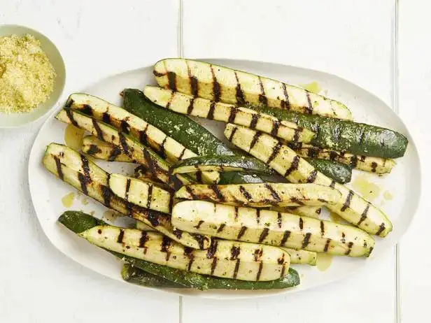Grilled Zucchini with Lemon Zest