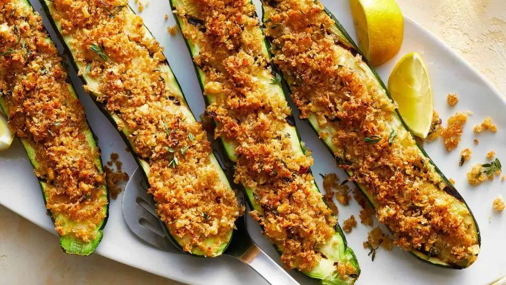 Grilled Zucchini with Parmesan