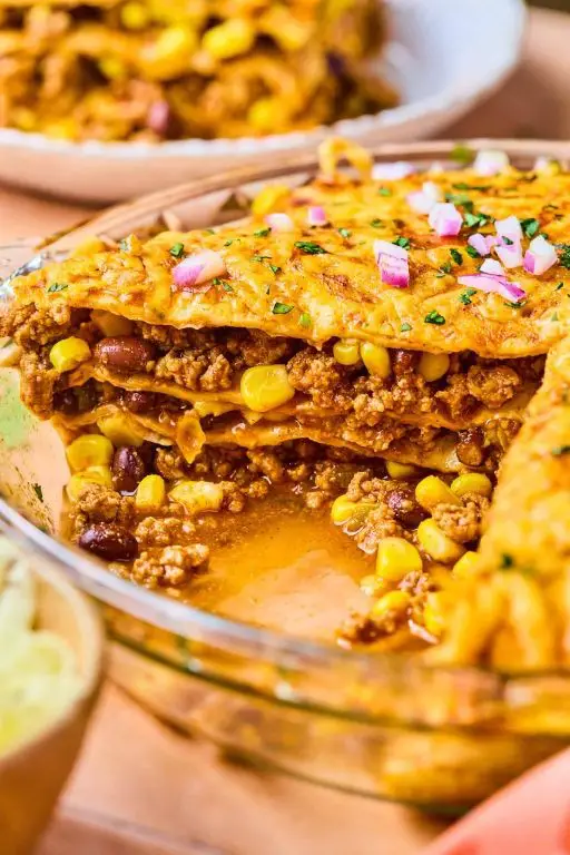 Ground Turkey Taco Pie