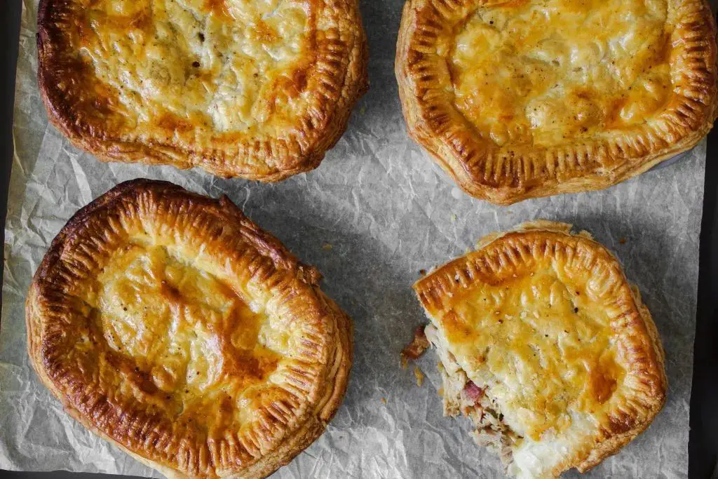 Guinea Pie with a Flaky Pastry Crust